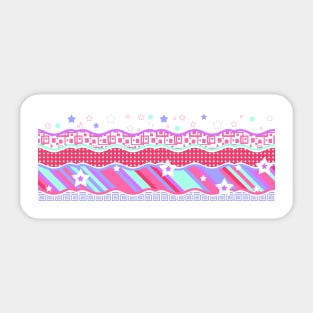 Girly Abstract Pattern Sticker